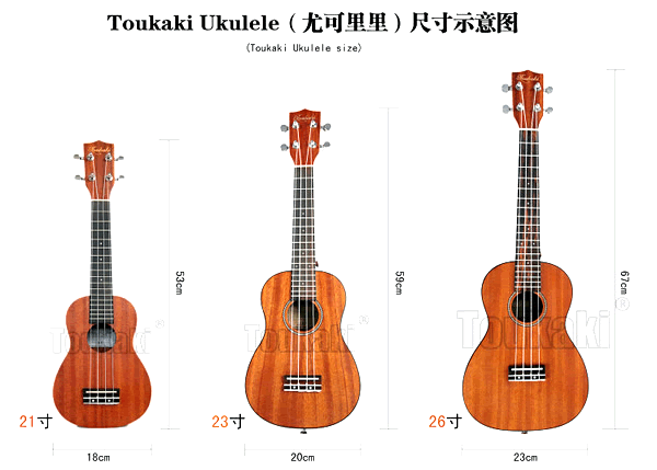 ukulele尺寸选购